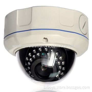 NTSC/PAL HD CVI Camera, 25m IR, 1.0MP, 720p, 2.0MP 2.8-12mm Lens, Water- & Vandal-resistant